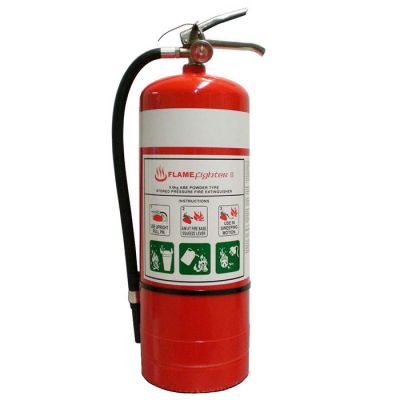 Fire Extinguisher Dry Powder ABE - Incl Wall/Bkt