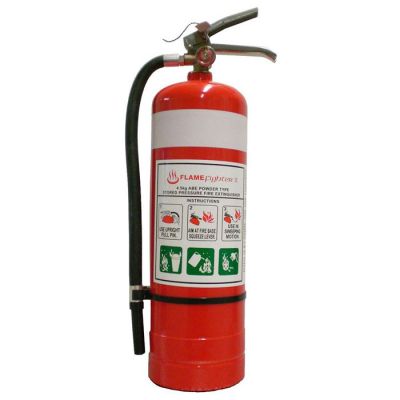 4.5kg ABE Dry Powder Fire Extinguisher w Bracket