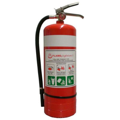6kg ABE Dry Powder Fire Extinguisher w Bracket