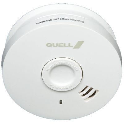 Quell Photoelectric Smoke Alarm w/ 10 Year Battery