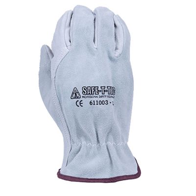 Safe-T-Tec Split Riggers Leather Glove