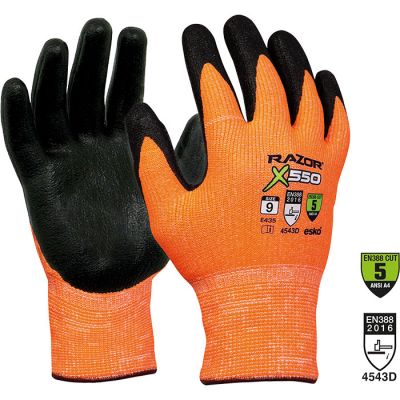 Razor E435 X550 Cut 5 Glove Nitrile Palm
