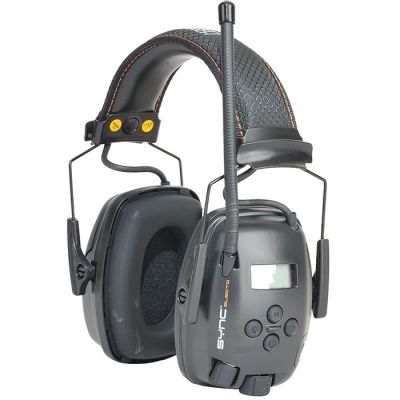 SYNC 1030333 Electo with Sound Amp FM/MP3 Earmuff