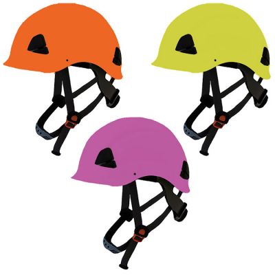 Safe-T-Tec Peakless Helmet w/ Chin Strap & Ratchet