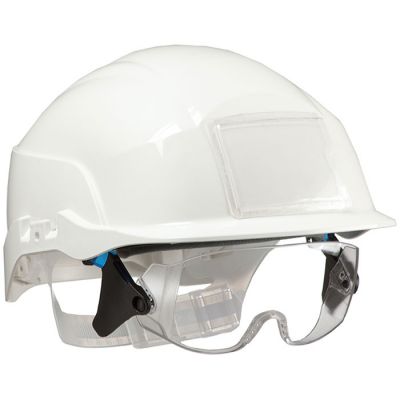 HC-S20WA-SPECTRUM Hardhat with Integrated Eyewear