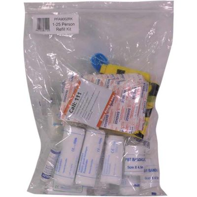First Aid Refill In2safe - 1 to 25 Persons