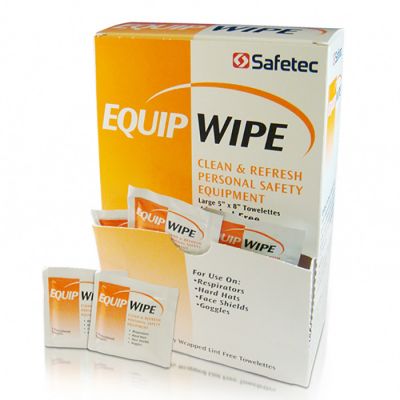 Equip Respirator Clean Wipes - Alcohol Free