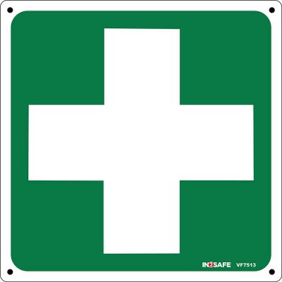 First Aid Cross - ( Symbol Only ) Sign