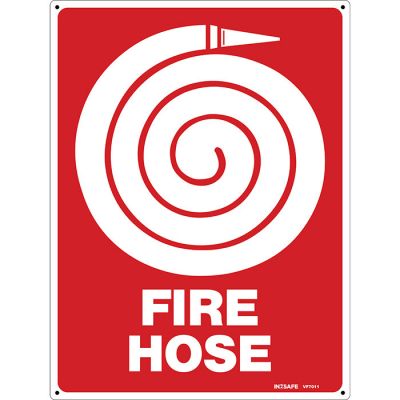 Fire Hose Sign + Image