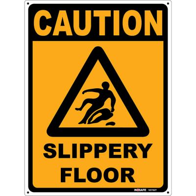 Caution Slippery Floor Sign