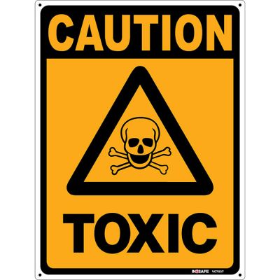 Caution Toxic Sign