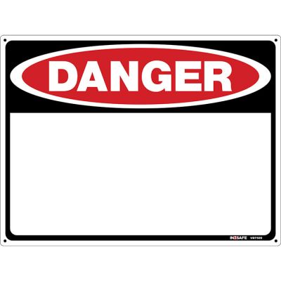 DANGER - Add Your Own Message Custom Sign