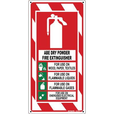ABE Fire Extinguisher Blazon Sign