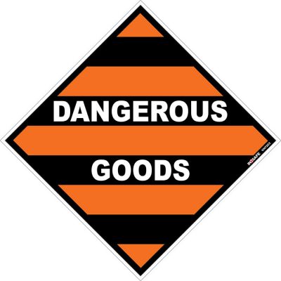 Dangerous Goods Diamond Sign