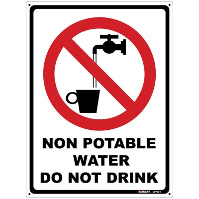 Non Potable Water - Do Not Drink