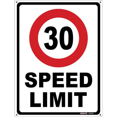 30 Kph Speed Limit Sign