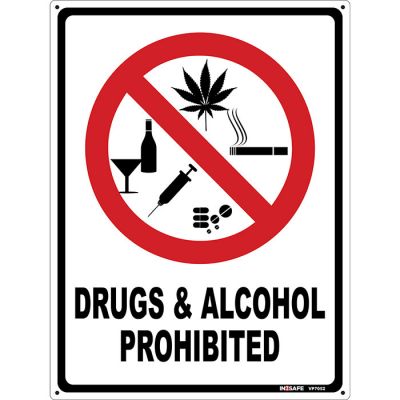Drugs & Alcohol Prohibited