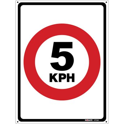 5 Kph Sign
