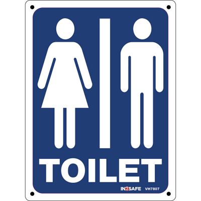 Ladies/Gents - (Symbol) Toilet Sign