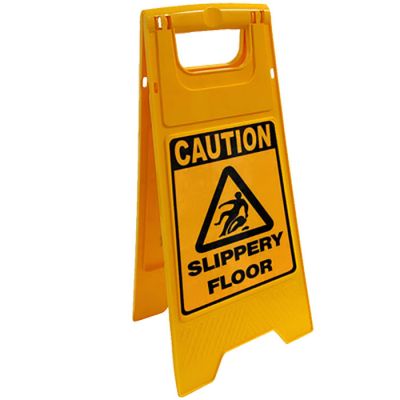 Free Standing Sign - Slippery Floor