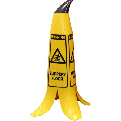 Banana Cone - Yellow - Slippery Floor