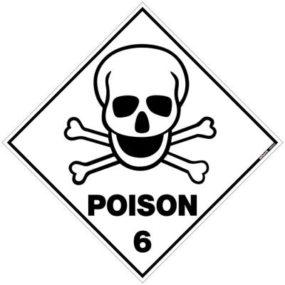 Poison - Skull & Cross Bones 6 Diamond
