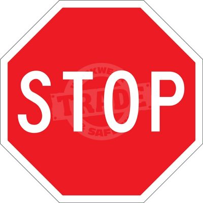 Stop Sign - Engineering Grade Reflective Day/Night