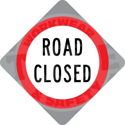 RG16 A - Road Closed Sign - Reflective Composite