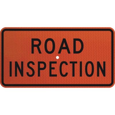 TW-27 Road Inspection Sign