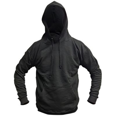 Caution 320gsm Sweatshirt Hoodie with Pouch Pocket