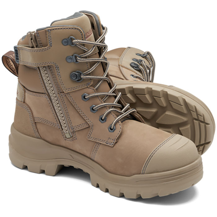 8063 Blundstone RotoFlex GripTek HD ZipSide Boot