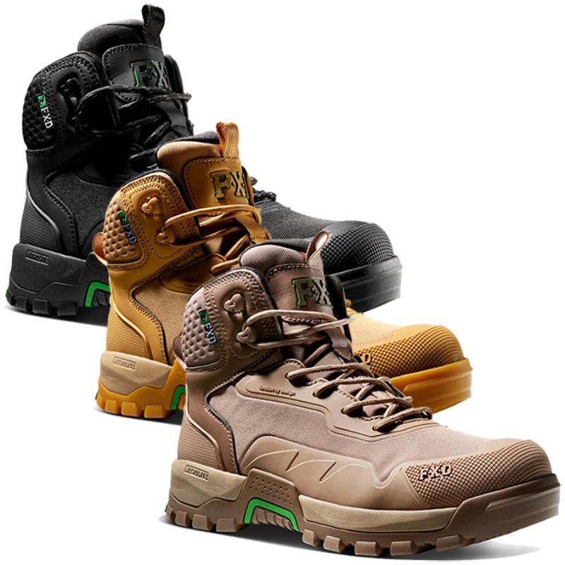 WB-6 FXD Metal Free Zipside Safety Boot 4.5in