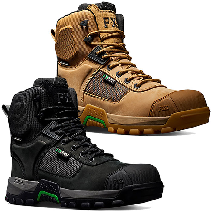FXD WB-1WP Waterproof Zipside Safety Boot 6in High
