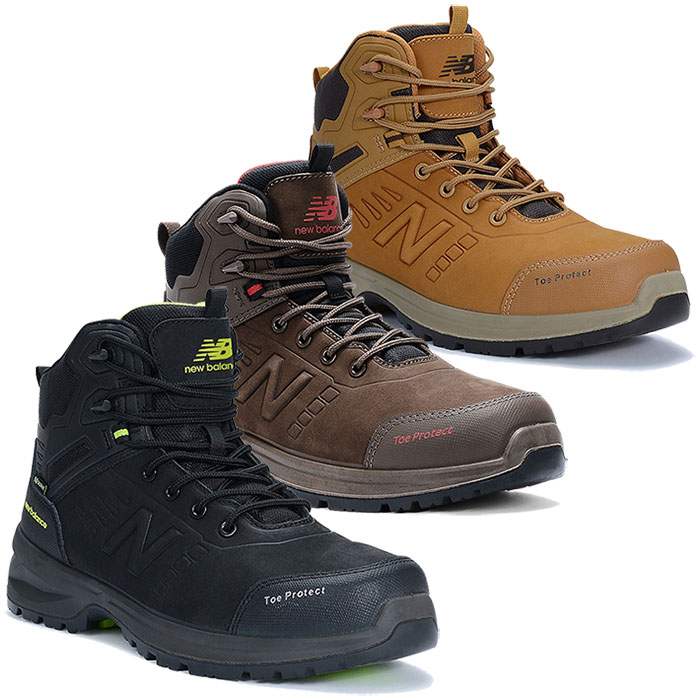 New Balance Calibre 2E Mens Zipside Safety Boot