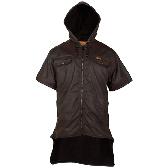 6909 Outback Linton Short Sleeve Oilskin with Hood