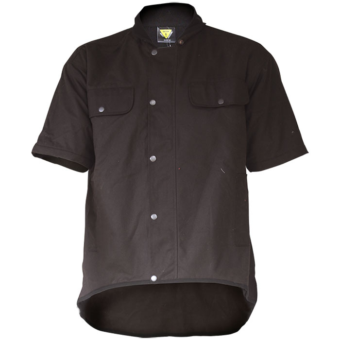 Caution Oilskin Short Sleeve Vest
