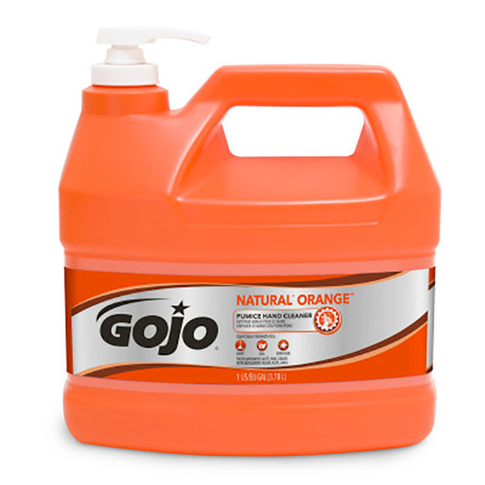 Gojo 0955 Orange Handcleaner w/ Pumice 3.78L Pump