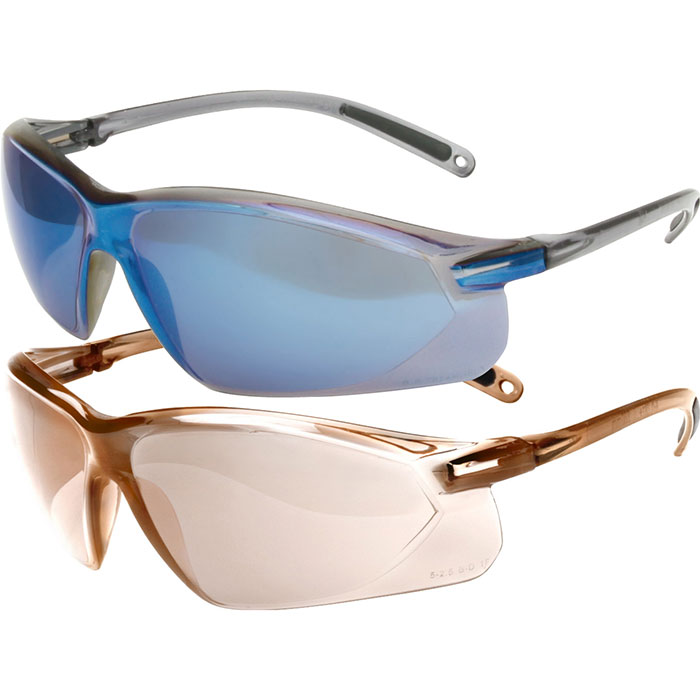 A700 Honeywell Wrap Around Mirror Safety Glasses