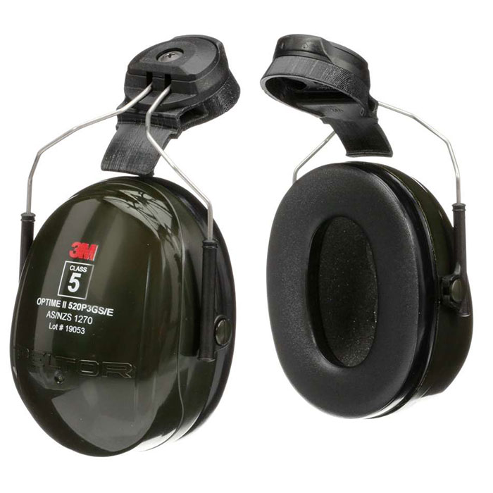 3M Peltor Optime II H520P3GS/E Helmet Muff