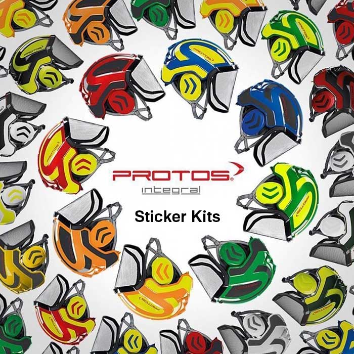 PROTOS Replacement Sticker Kit - Helmet & Muffs