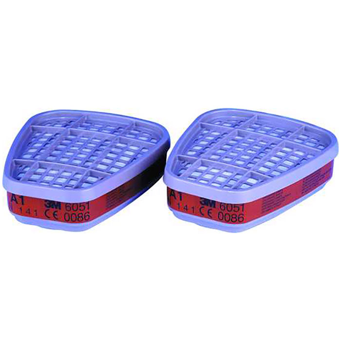 6051 (6001) 3M A1 Organic Vapour Filters
