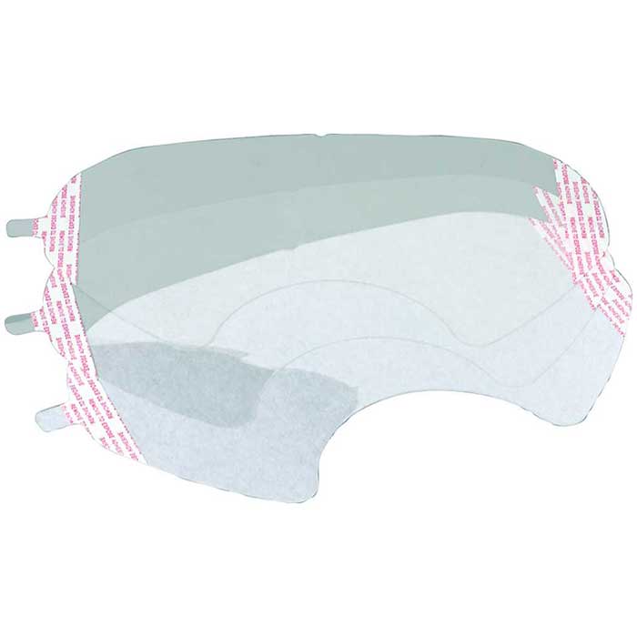 6885 3M Peel-Off Full-Face Lens Covers Pack/25